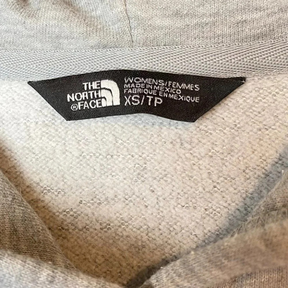 The North Face  Grey & Salmon Pink Half Dome Pullover Hoodie - Picture 7 of 7